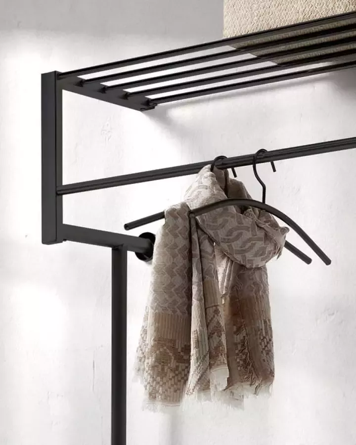 Kapstok Graphite-104 Grafietkleur