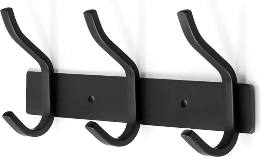 Kapstok haaklijst roestvrijstalen garderobehaken moderne wandhaken voor slaapkamer en badkamer