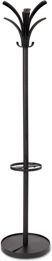 Kapstok met hoge capaciteit 6 haken en 3 accessoires Verzwaarde basis Eenvoudige montage