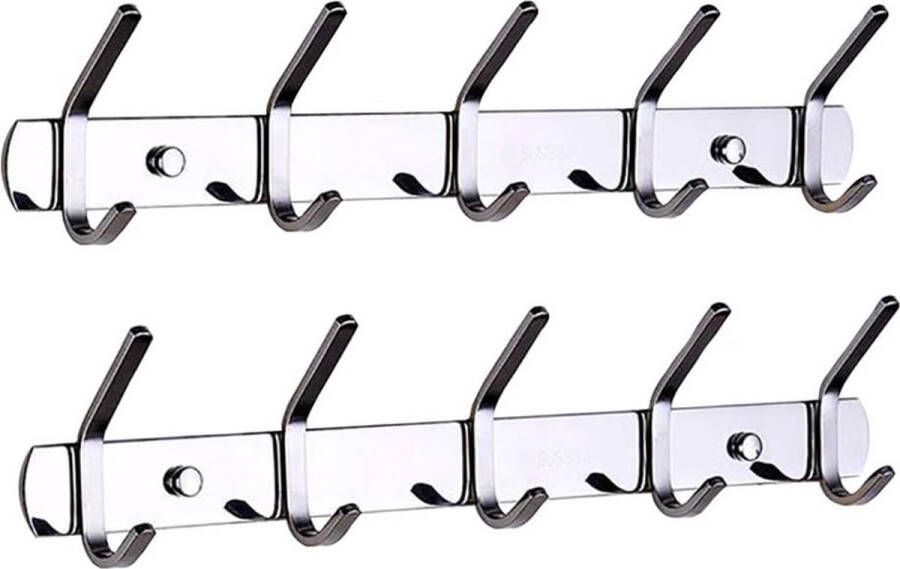 Kapstok mobiel Kledingrek voor kleding jassen hoeden tassen Coat Rack Wall Coat Rack - Foto 2