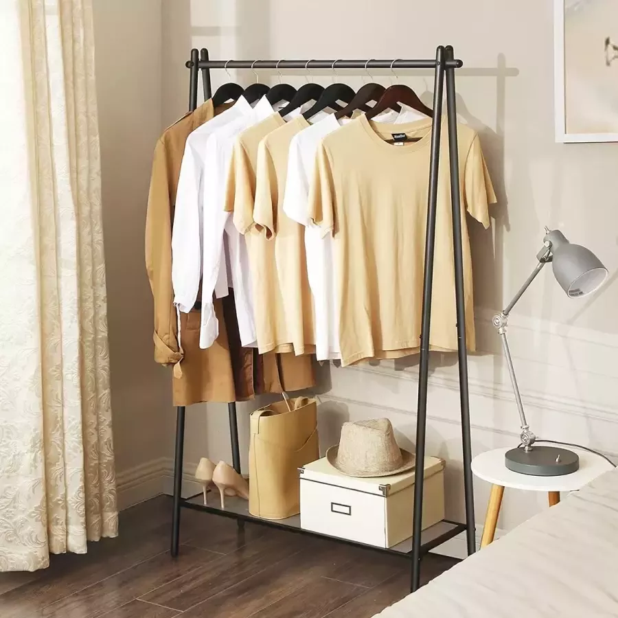 Kapstok voor het ophangen van kleding duurzaam hand eenvoudig te monteren ruimtebesparend