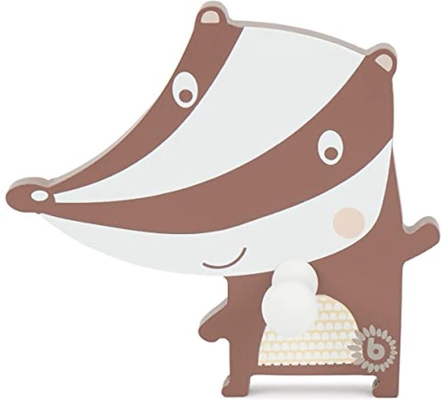 Kapstok voor Kinderen Wandkapstok Hout met Das Motief 12 cm Breed