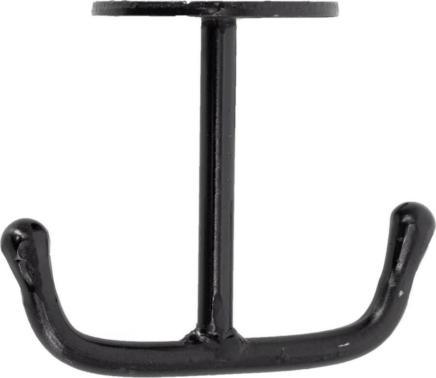 Kapstokhaak zwart