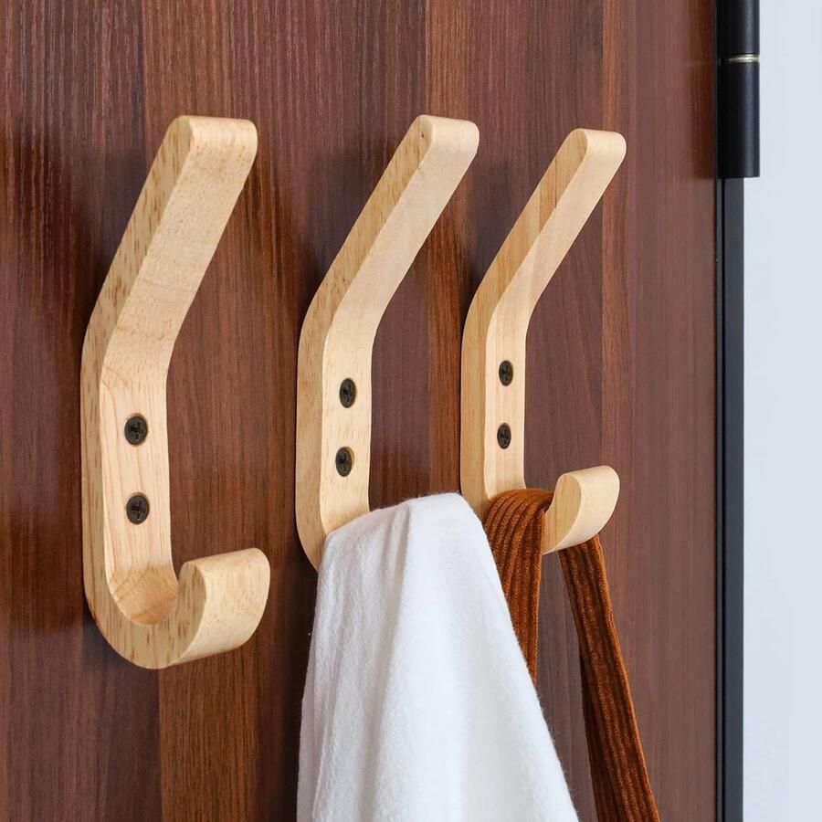 Kapstokhaken -wandhake Wardrobe Hooks- 4 Pieces