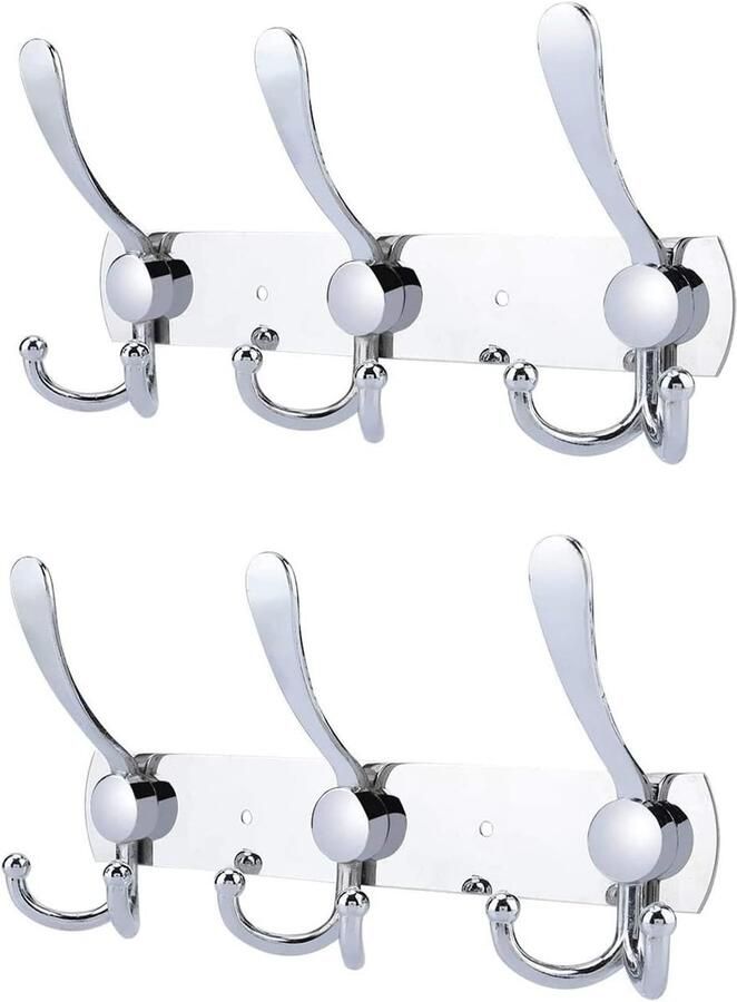 Kapstokhaken -wandhaken -Coat Hooks with 15 Hooks