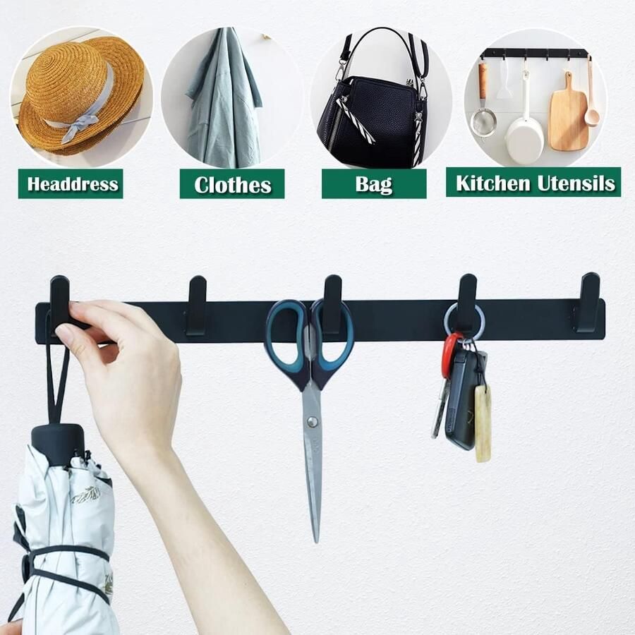 Kapstokhaken -wandhaken -deurhanger- Wall Coat Rack