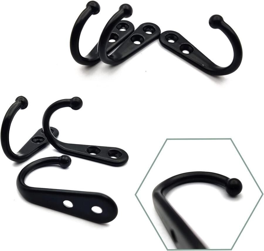 Kapstokhaken -wandhaken-Heavy Clothes Hooks