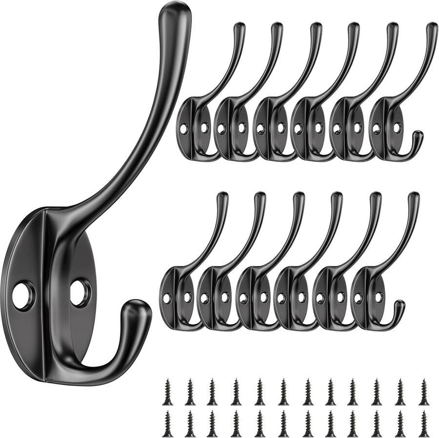Kapstokhaken -wandhaken-Wardrobe Hooks with Screws