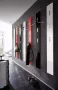 Kapstokpaneel Colori Hoogglans Wit MDF 3 haken Breedte 15 cm Diepte 3 cm Hoogte 170 cm - Thumbnail 1