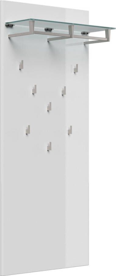 Kapstokpaneel Joar Hoogglans Wit 70x160 cm