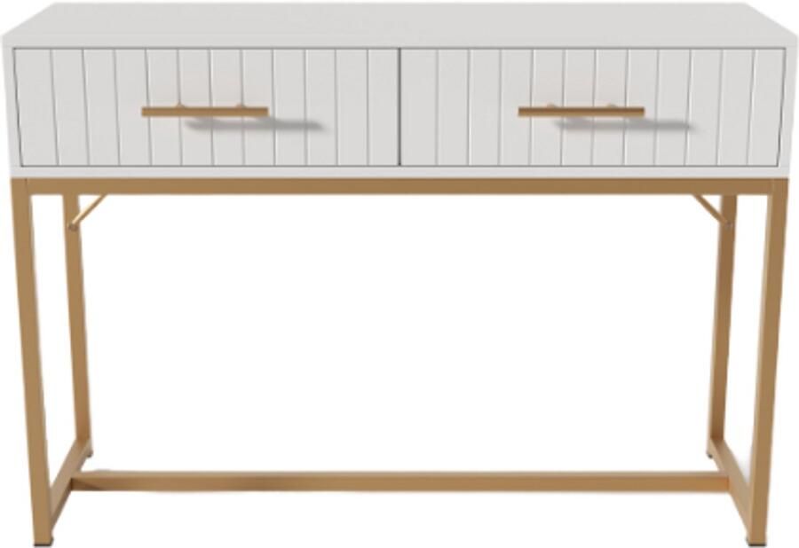 Zonder merk Gotagee Make-up tafel Lade kast Dressoir Sideboard Kasten Slaapkamerkast met 2 lades