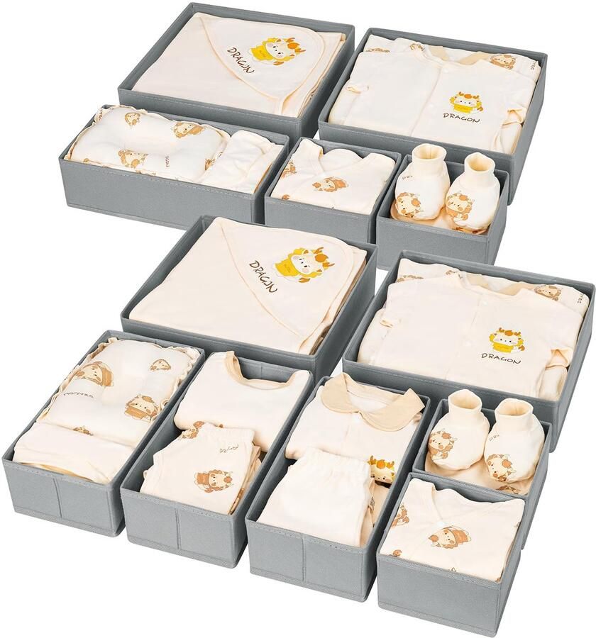 Kast- en Lade-Organizer Set van 12 Stuks voor Optimale Opbergruimte en Orde in Huis