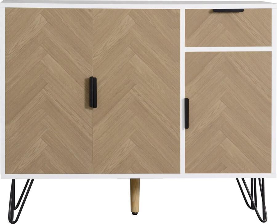 Gotagee Kast opbergmeubel houtlook woonkamermeubel opbergkast