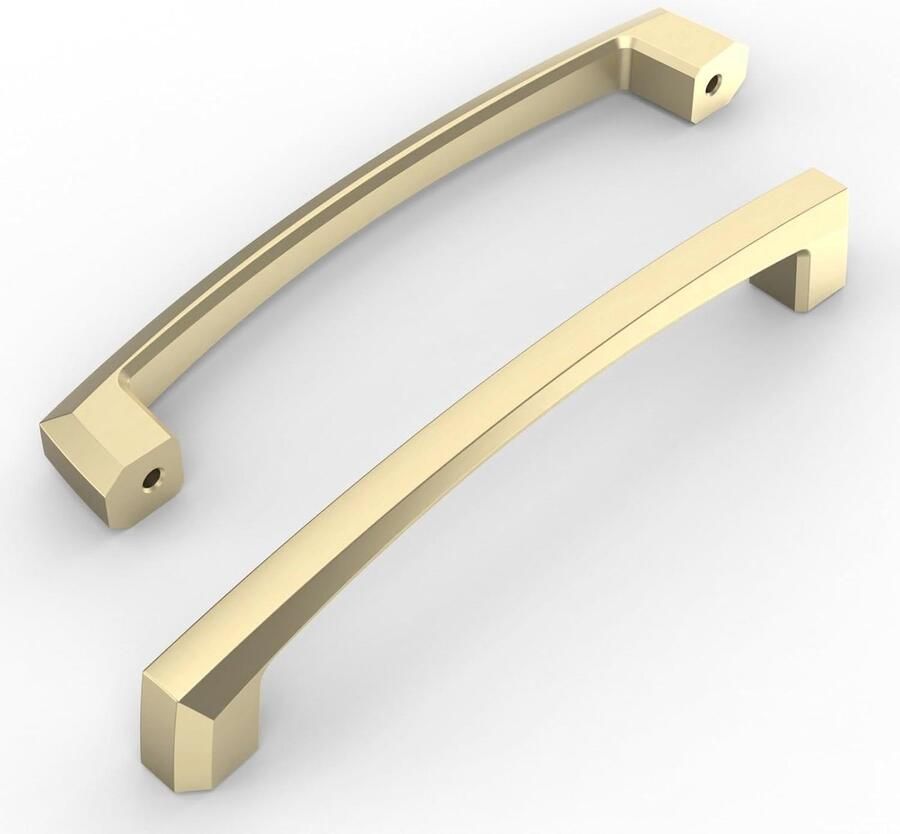 Kastgrepen 10 stuks geborsteld goud meubelgrepen 128 mm vintage deurgrepen voor keuken en laden