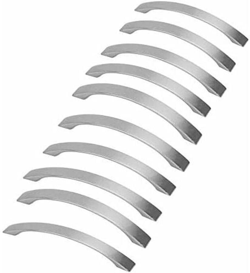 Kastgrepen 10 stuks Meubelgrepen Geborsteld Gatafstand 128 mm Keukengrepen Handgrepen Ladegrepen Handgrepen Voor Keukenkasten Kasten Lade
