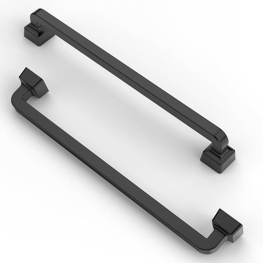 Kastgrepen 10 stuks Zwart