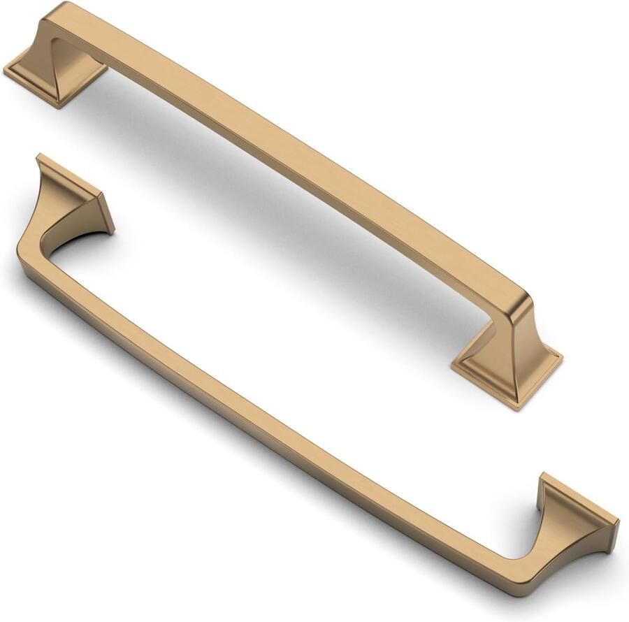 Kastgrepen Champagne-Brons Meubelgreep voor Keukenkasten 10 Stuks