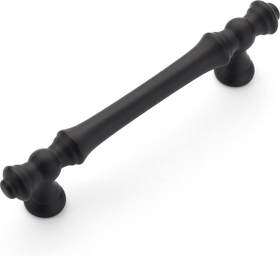 Kastgrepen zwart gatafstand 96 mm 6 stuks handgrepen keukenkasten zinklegering meubelgrepen keukenkast kastdeurgrepen EU0040