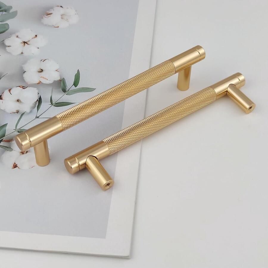 Kastgrepen Goud Modern Vintage Meubelgrepen 6 Stuks 128mm