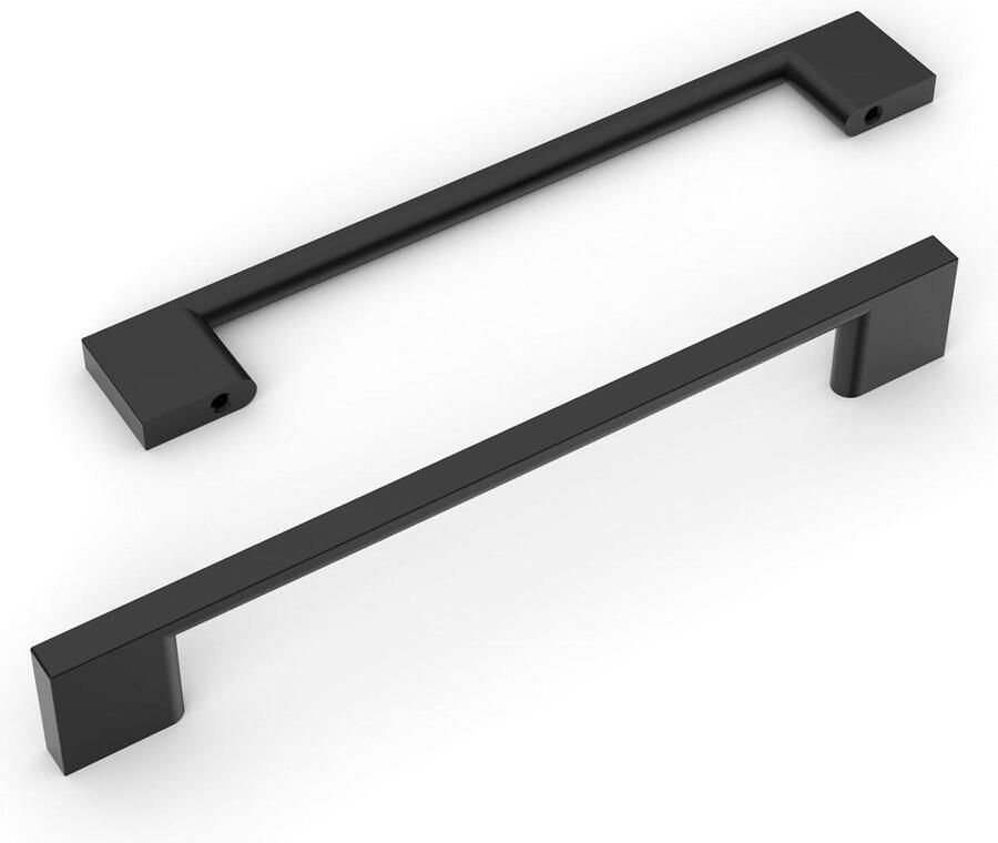 Kastgrepen 10 stuks gatafstand 160 mm keukenkasten meubelgrepen keukengrepen handgrepen meubels kastdeurgrepen zwart