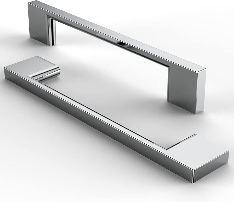 Kasthandgrepen Geborsteld Roestvrijstaal 10 Stuks 128 mm Gatafstand