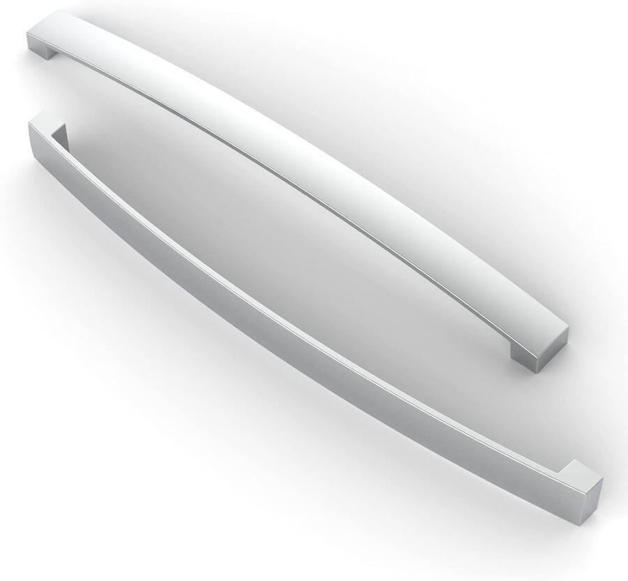 Kasthandvat Deurgrepen voor Keukenkasten 10 Stuks Chroom