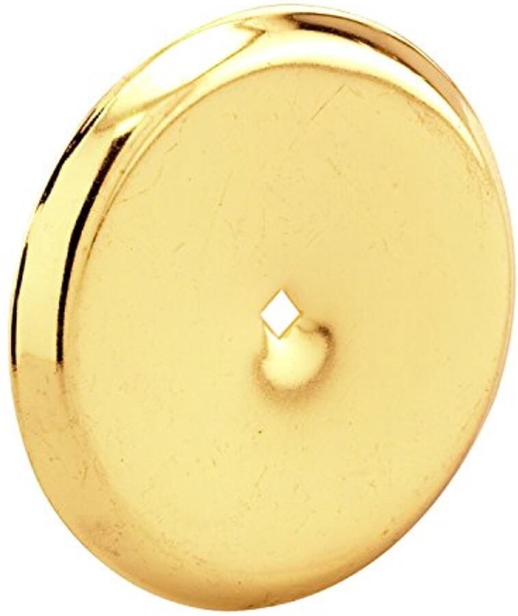 Kastknop Achterplaat 2-13 16 inch Gestempeld Staal (5 stuks)