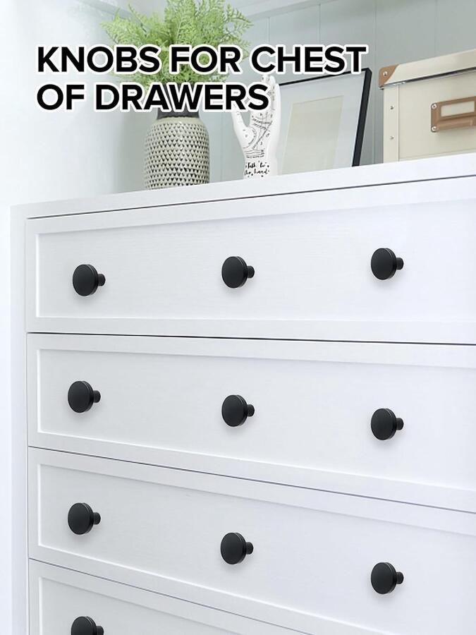 Kastknoppen 10 stuks meubelknoppen rond ladeknoppen kastgrepen deurknoppen ladegrepen voor kledingkast keukenkast commodes laden knoppen handgrepen