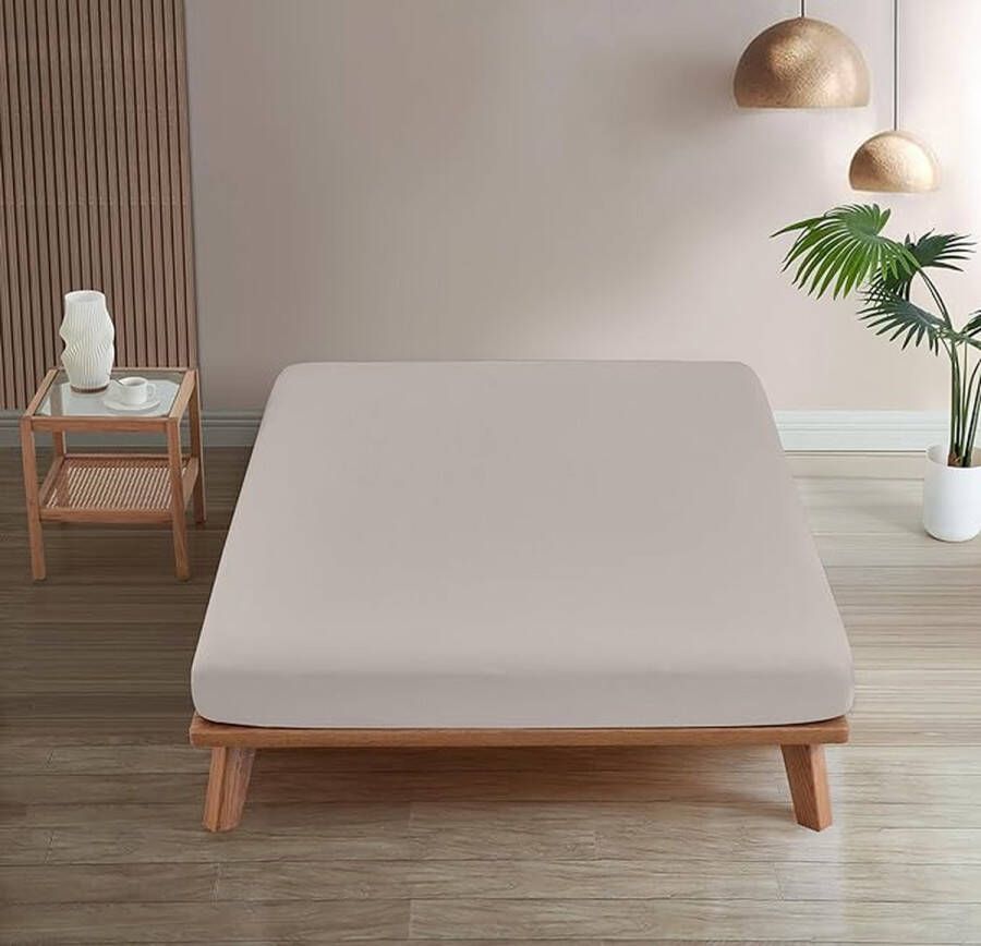 Katoenen hoeslaken Hoogwaardige Kwaliteit Topper Matras Hoeslaken Topper Mattress Fitted Sheet 160 x 200 + 30 cm
