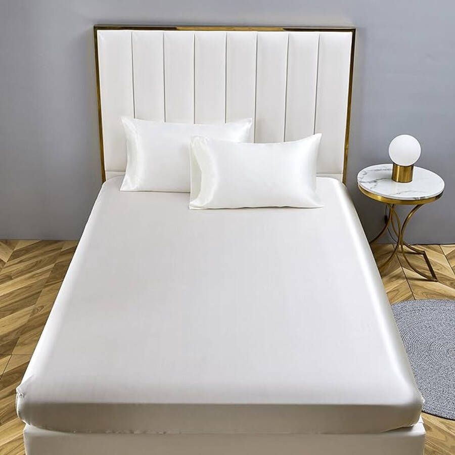 Katoenen hoeslaken Hoogwaardige Kwaliteit Topper Matras Hoeslaken Topper Mattress Fitted Sheet 180 x 200 x 30 cm