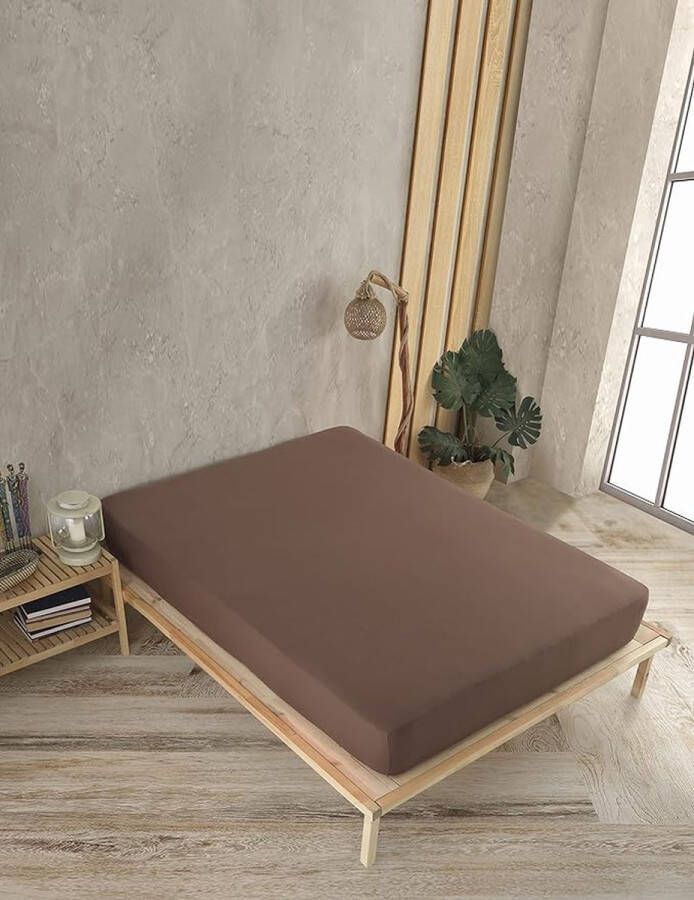 Katoenen hoeslaken Hoogwaardige Kwaliteit Topper Matras Hoeslaken Topper Mattress Fitted Sheet 180x200 cm - Foto 2