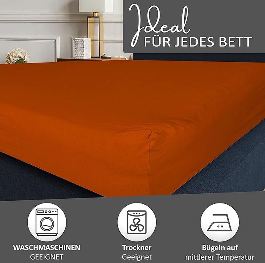 Katoenen hoeslaken Hoogwaardige Kwaliteit Topper Matras Hoeslaken Topper Mattress Fitted Sheet 120 x 200 cm 130 x 200 cm