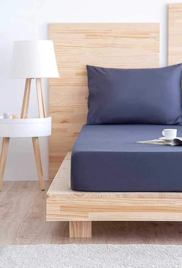 Katoenen hoeslaken Hoogwaardige Kwaliteit Topper Matras Hoeslaken Topper Mattress Fitted Sheet 120 x 190 200 - Foto 2