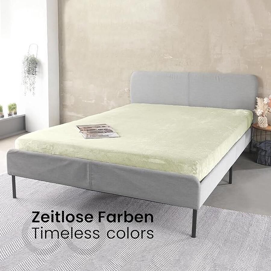 Katoenen hoeslaken Hoogwaardige Kwaliteit Topper Matras Hoeslaken Topper Mattress Fitted Sheet 140 x 200 160 x 200 cm