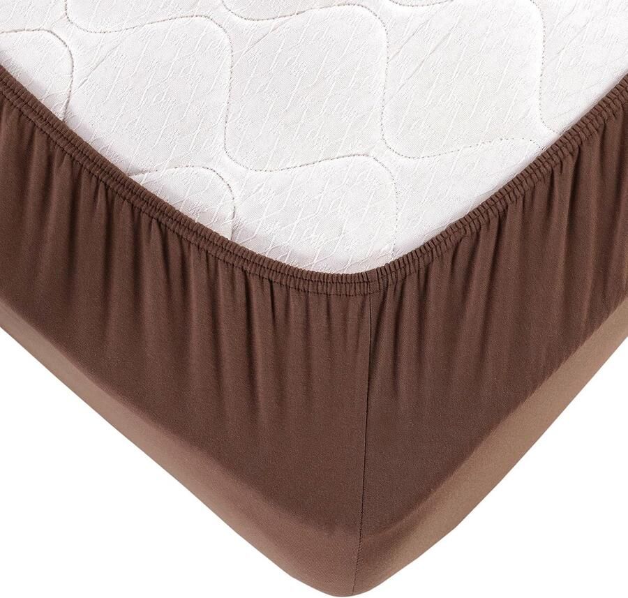 Katoenen hoeslaken Hoogwaardige Kwaliteit Topper Matras Hoeslaken Topper Mattress Fitted Sheet 180x200 cm