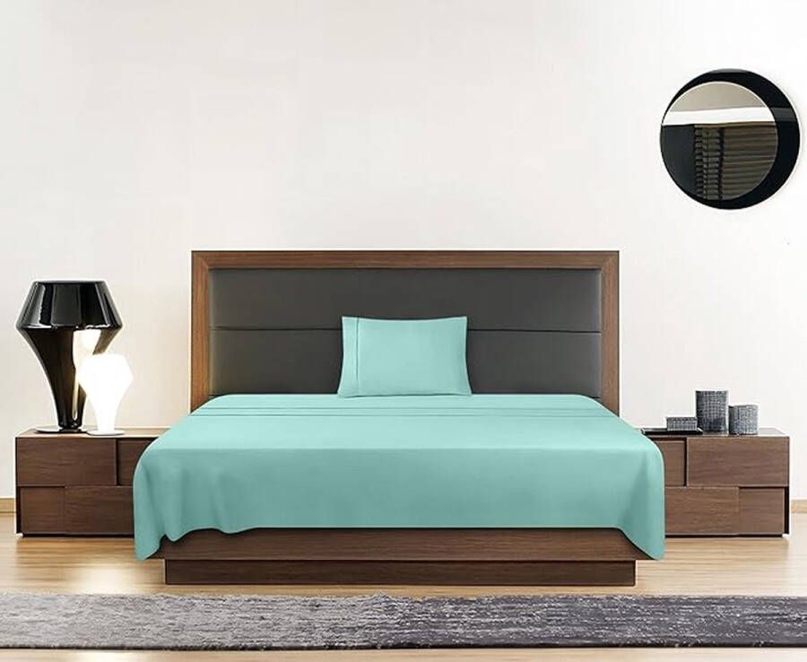 Katoenen hoeslaken Hoogwaardige Kwaliteit Topper Matras Hoeslaken Topper Mattress Fitted Sheet Voor Beddenmaat 90 x 190 cm - Foto 2