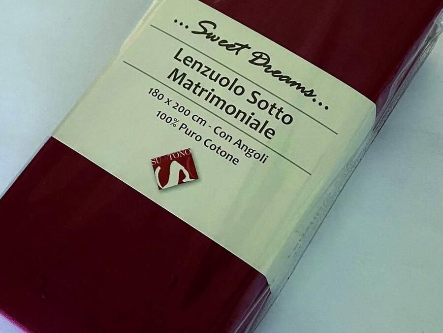 Katoenen Laken Oeko-Tex 100 1 stuk 180 x 200 cm