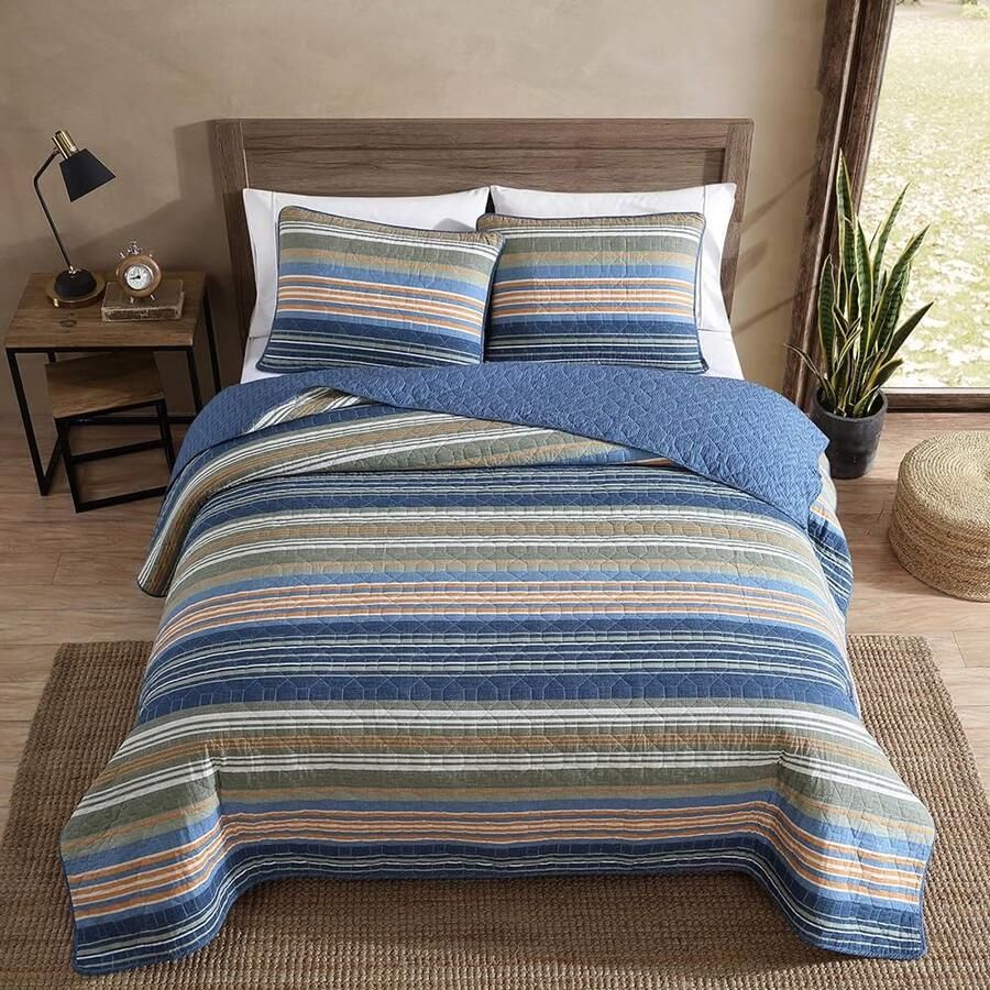 Katoenen Quilt Set Lichtgewicht en Warm 2 Stuks 100% Katoen 88 x 68