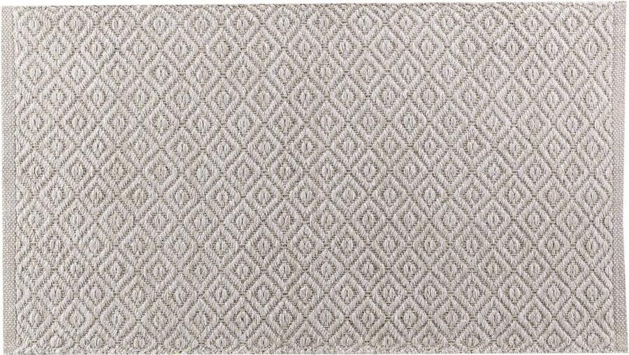 Katoenen tapijt met verhoogd patroon MATTEO 50 x 80 cm