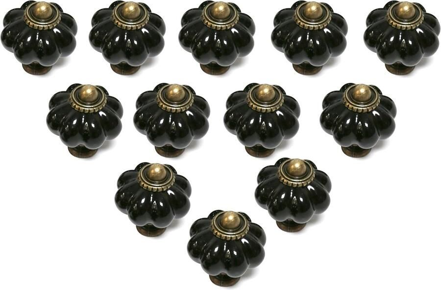 Keramische ladeknoppen kastgrepen 12 stuks veelzijdig gebruik