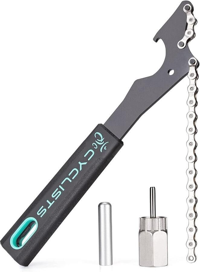Kettingzweep en Trekkerset voor Fietsen Set voor Cassetteverwijdering en Installatie Duurzaam en Eenvoudig in Gebruik