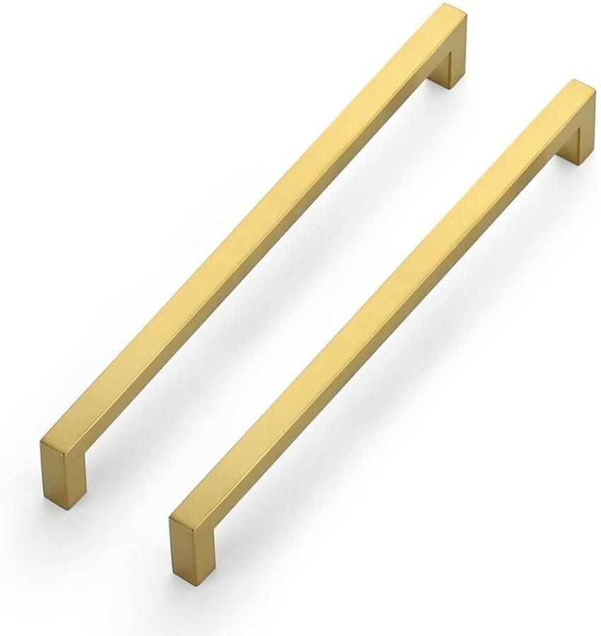 Kastgrepen Meubelgrepen 15 Stuks Goudkleurig Roestvrij Staal 256 mm