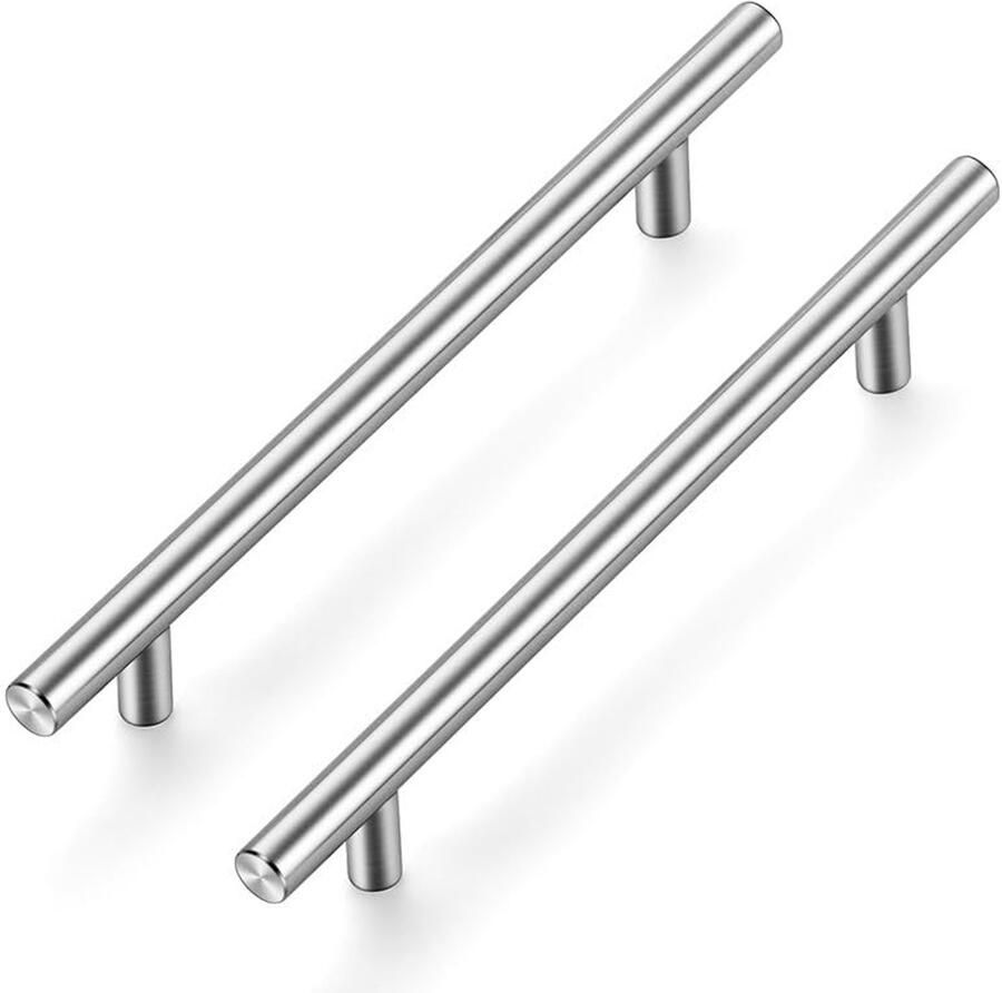 Meubelgrepen 160 mm voor keukenkasten 25 stuks zilverkleurig roestvrij staal