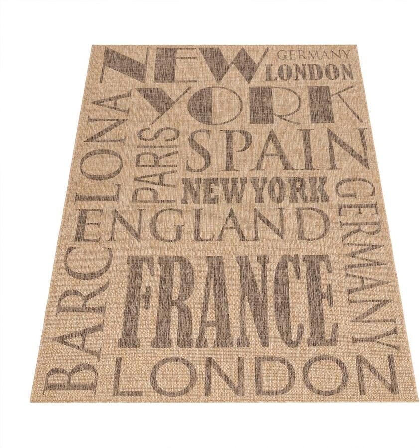 Keukenkapsel-Duurzaam en zacht-Flat-Woven-Culinair Motif-Easy Care-Polypropyleen