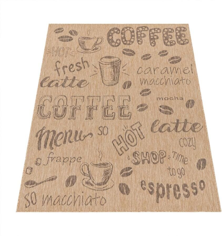 Keukenkapsel-Duurzaam polypropyleen-Flat-Weave-Gezellig en stijlvol ontwerp