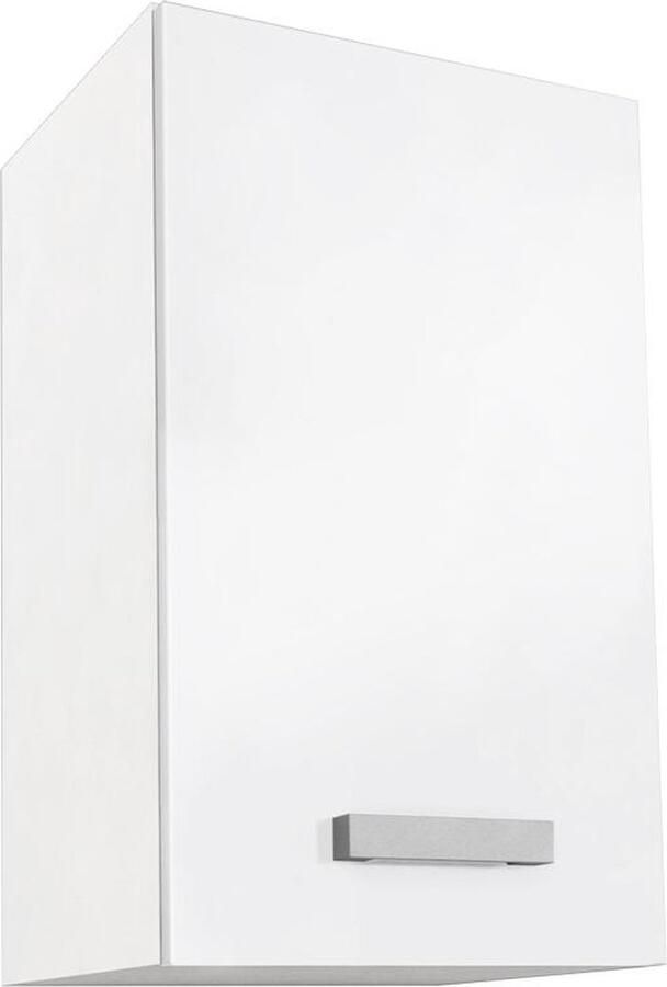 Vente-unique Keukenkast 1 hoog meubel Wit TRATTORIA L 30 cm x H 55 cm x D 33 cm