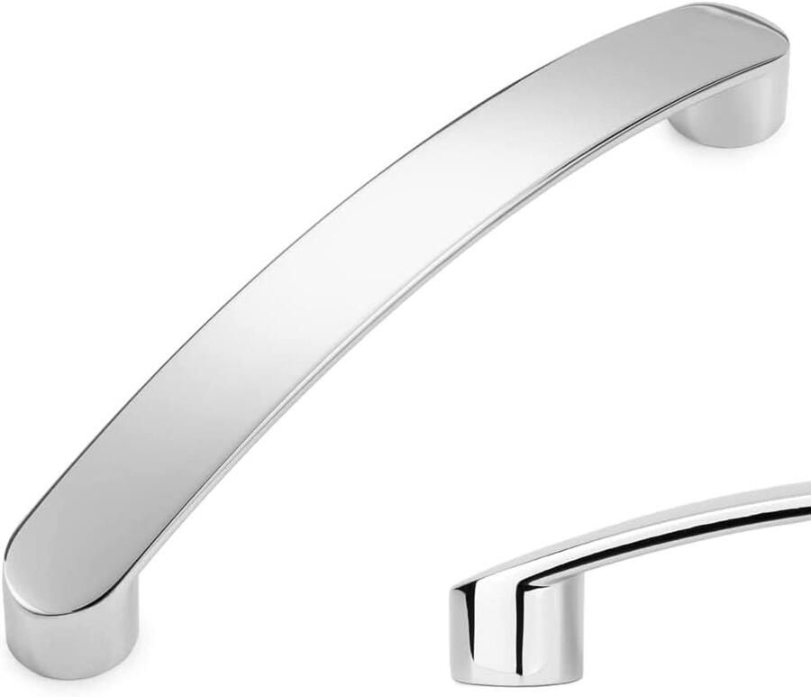 Keukenkast handgrepen 10 stuks 224mm RVS look