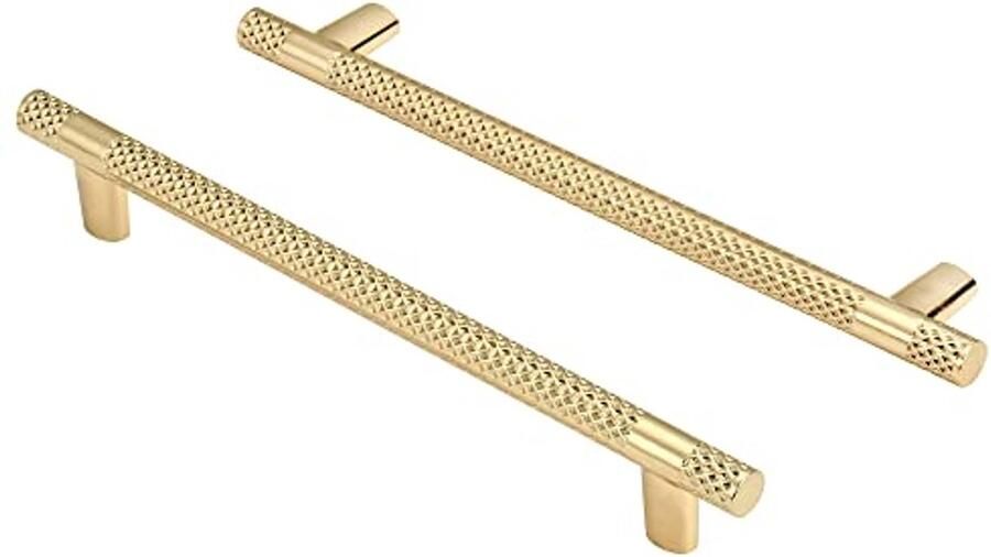 Keukenkast Handgrepen 10 Stuks Gatencentra 192mm Gouden Deurgrepen voor Keuken