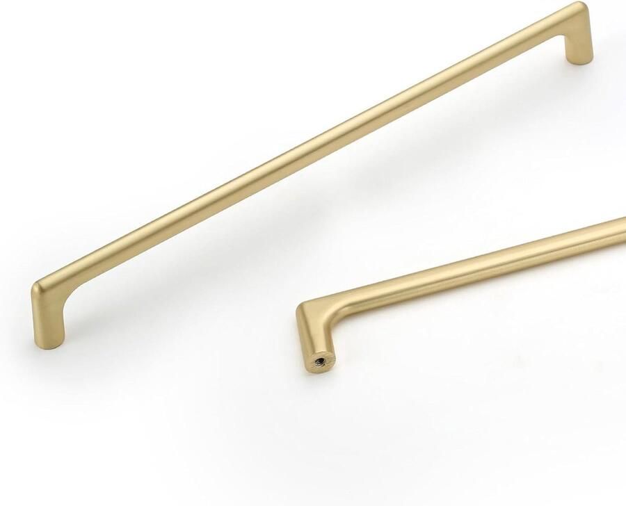 Keukenkast Handgrepen Geborsteld Messing 6 stuks 320mm