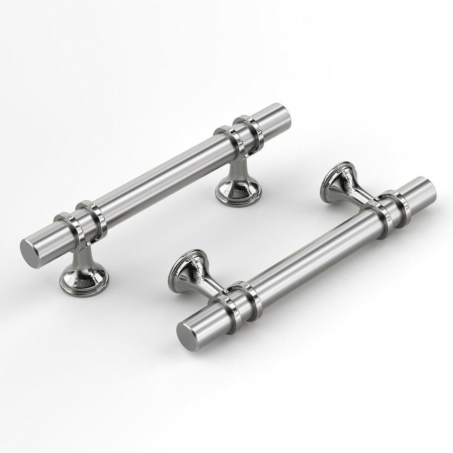 Keukenkast handgrepen Zilver 10 stuks 128mm